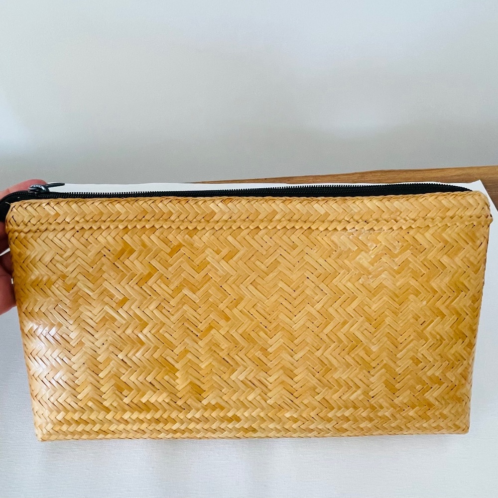 Raffia Clutch - Asakusa Tokyo Kujakudo